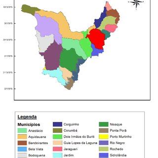 Bacia do rio Miranda e seus municípios MS Download Scientific Diagram