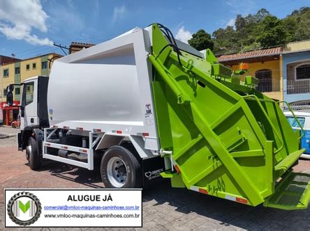 Caminhão Compactador de Resíduos Coletor de Lixo Toco 4x2 ou Truck