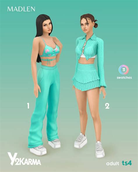 20 Sims 4 Modern Female Clothing Packs CC - Mom's Got the Stuff