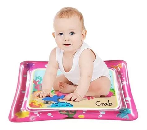 Alfombra Sensorial Bebe Coj N Inflable Agua Cuotas Sin Inter S