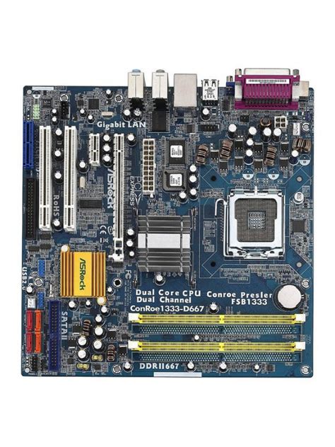 Placa De Baza AsRock ConRoe1333 D667 LGA775 DDR2 SATAII PCI Express