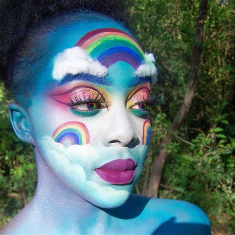 Rainbow Emoji Inspired Make Up