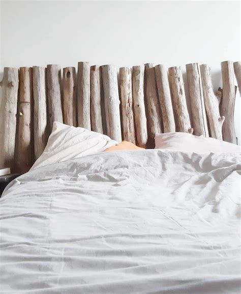 T Te De Lit En Bois Flott Bois Flott Diy Etsy France