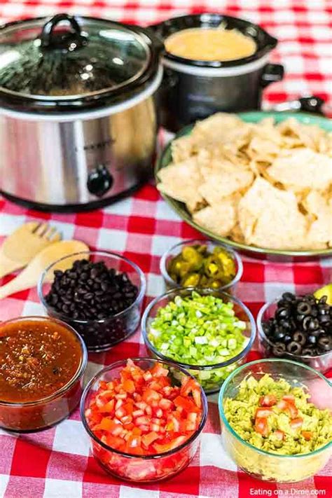 We Love To Fix A Nacho Bar For Parties Game Day And More It Is Easy