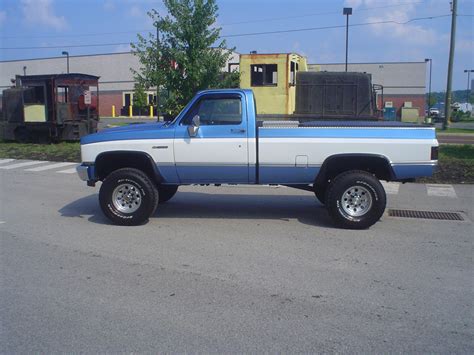 84 Chevy K20 Pu 4x4 Restored 4 Lift 350 Tpi Nv4500 5 Speed No Rust