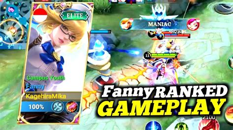 HOW TO PLAY FANNY FOR BEGINNER IN RANKED MOBILE LEGENDS BANG BANG