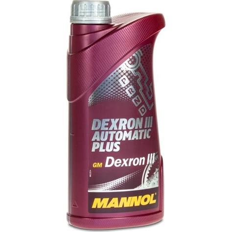 Litre Huile De Bo Te De Vitesses Automatique Mannol Dexron Iii G H