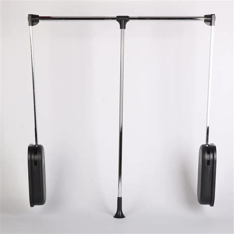 Uyoyous Adjustable Pull Down Closet Rod Heavy Duty Hanger India Ubuy