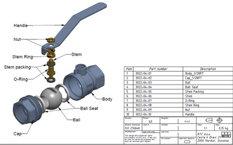 Ball Valve Diagram