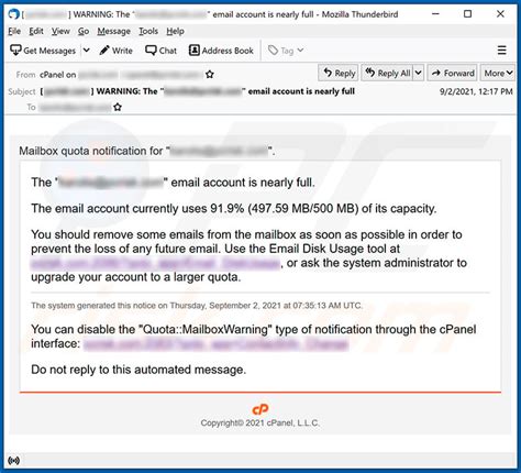 Your Mailbox Is Full Email Scam Removal And Recovery Steps Updated