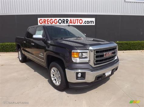 2014 Iridium Metallic Gmc Sierra 1500 Sle Crew Cab 4x4 83991037 Photo