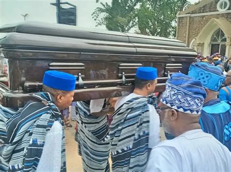 Photo News Funeral Service Of Ex Ondo Governor Rotimi Akeredolu