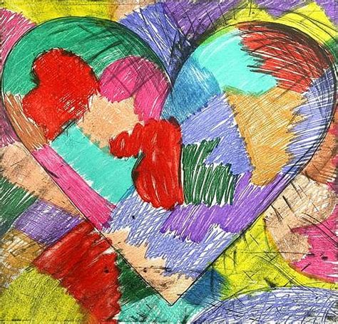 Jim Dine Heart Paintings