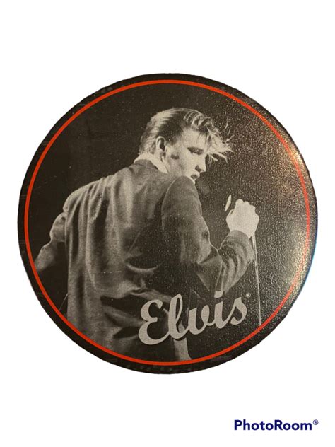 Ronde Elvis Presley Metal Collectors Tin American Vintage Unlimited