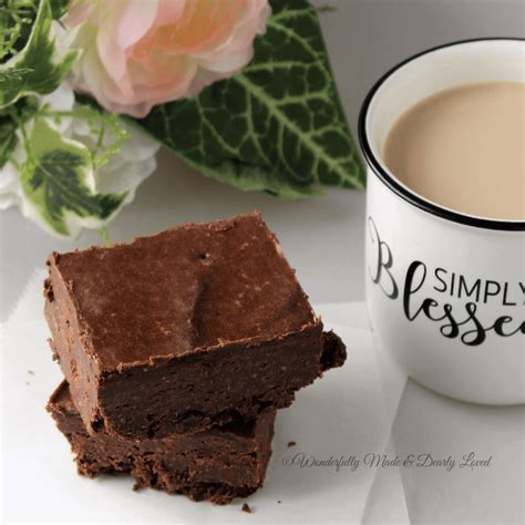 Fudgy Brownies - Wonderfully Made and Dearly Loved