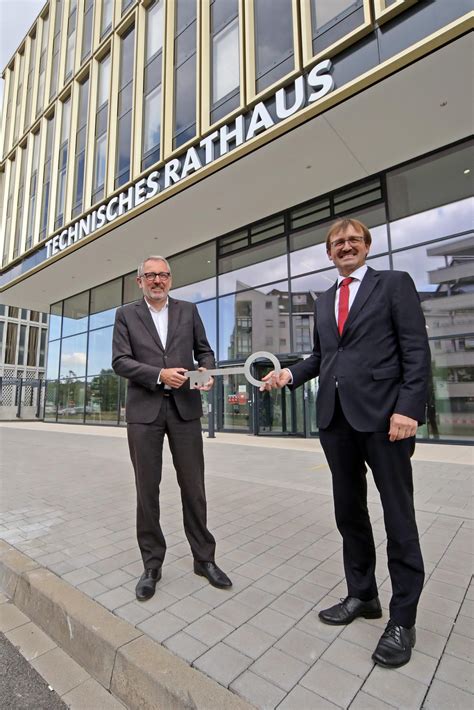 Technisches Rathaus Offiziell Bergeben Mannheim Stadt Im Quadrat