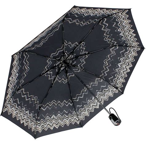 Knirps Regenschirm Taschenschirm Large Duomatic Floripa Black Mit UV