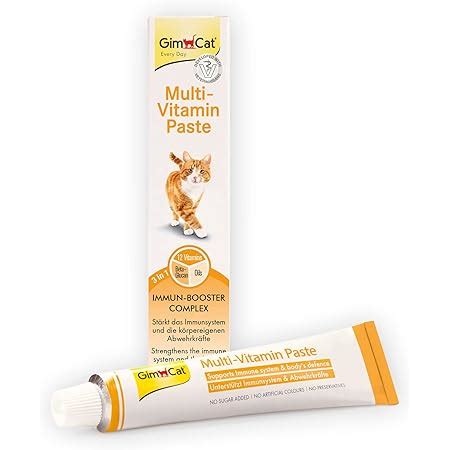 GimCat Multi Vitamin Paste Gesunder Katzensnack Aktiviert