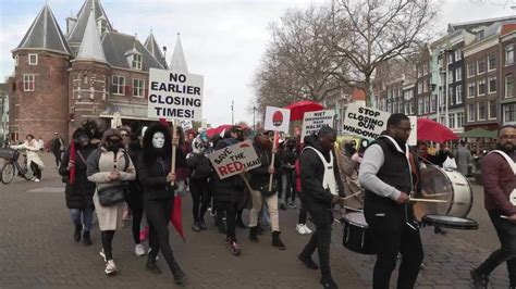 Netherlands No Erotic Centre Sex Workers March In Amsterdam To