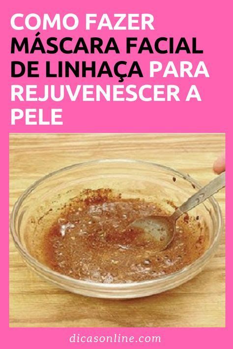 Receita de gel de linhaça para rejuvenescer a pele Gel de linhaça