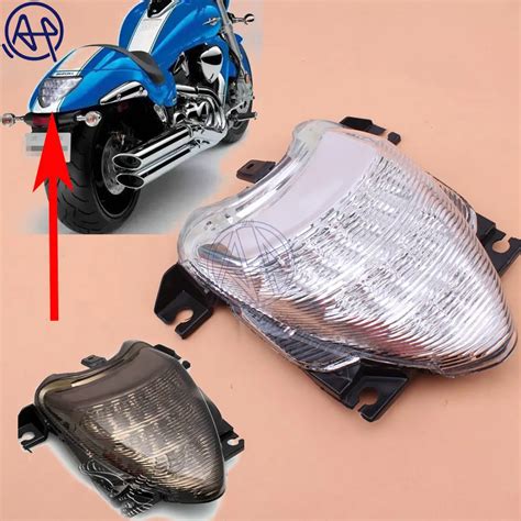 Motorcycle Integrated LED Brake Lamp Tail Light Turn Signals Light