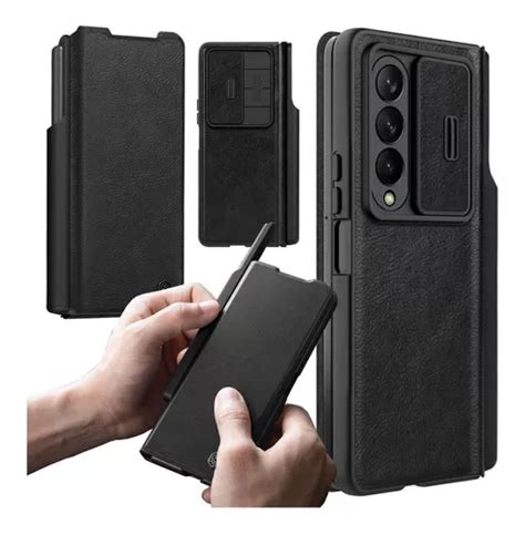 Folio Case 360 Para Galaxy Z Fold 4 Fold4 Con S Pen Holder En Venta En