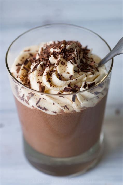 Easy Blender Kahlua And Cream Chocolate Mousse Recipe Kahlua Cream