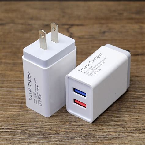 Universal USB Charging Adapter 5V 2 4A Travel Wall Charger 1 2 3 USB