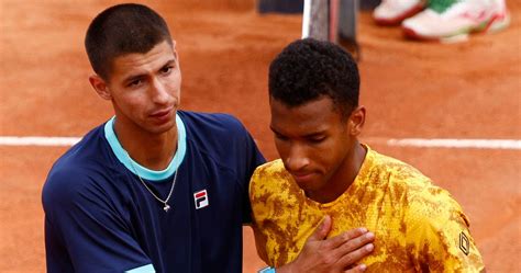 Rien Ne Va Plus Pour Auger Aliassime Encore Battu Dentr E Rome Par