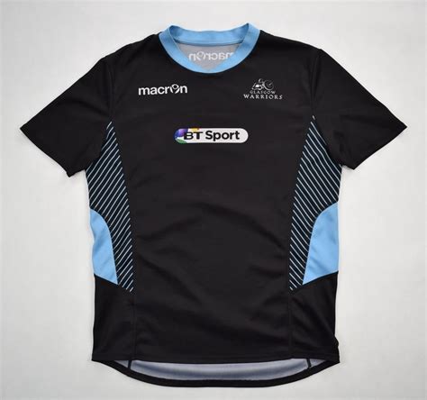 Glasgow Warriors Rugby Macron Shirt L Rugby Rugby Union Other