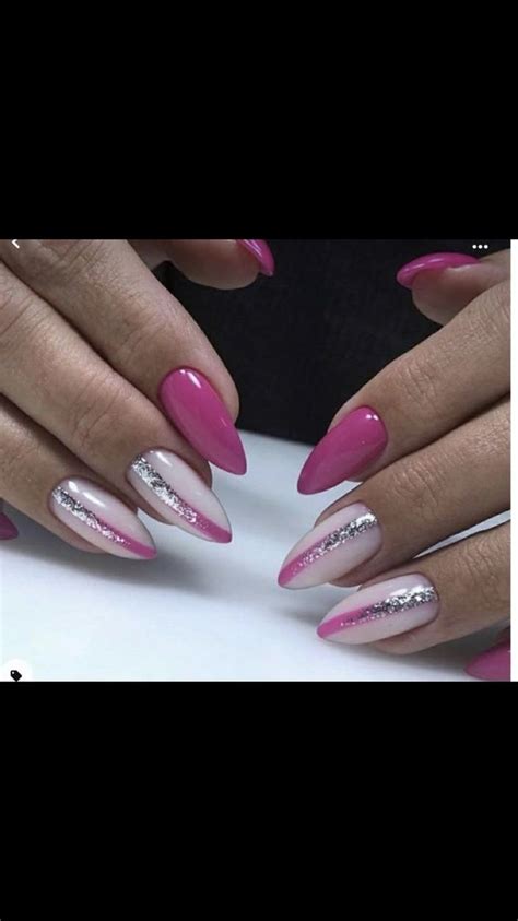 Classy Nail Designs Trendy Nails Magenta Nails Pink Nails Gel Nails