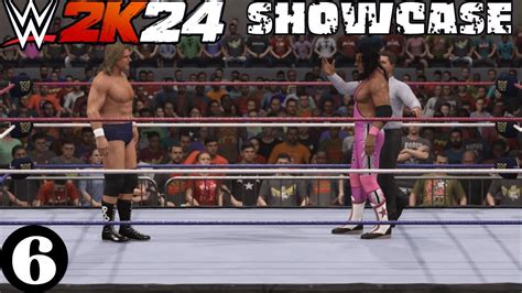 WWE 2K24 Showcase Match 6 Bret Hart Vs Roddy Piper YouTube