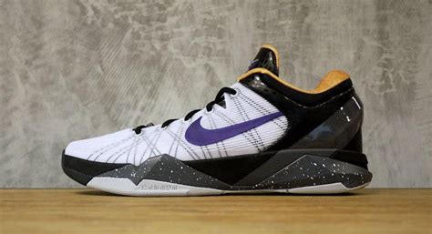 Release Date // Nike Kobe VII - White/Black-Gold-Purple | Complex