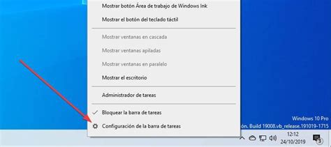 Truco Windows 10 así puedes colocar la barra de tareas en el lado que