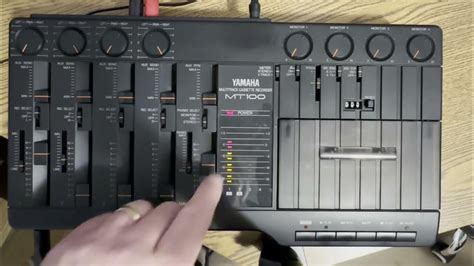 Yamaha MT100 - Recording Tracks - YouTube