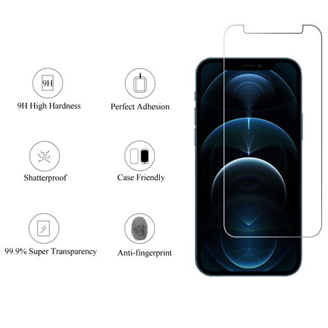 Ailun 2 Pack Screen Protector For Iphone 12 Pro Max 67 Inch 2 Pack Camera Lens