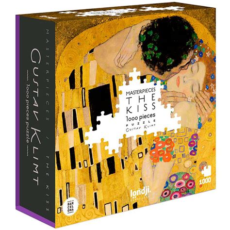 Puzle de arte clásico The Kiss de Gustav Klimt 1000 pzs Londji envío