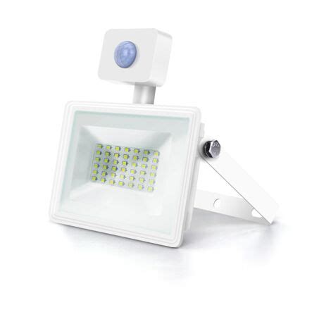 Faro Led Watt W Con Sensore Crepuscolare Freddo Esterno W Faretto