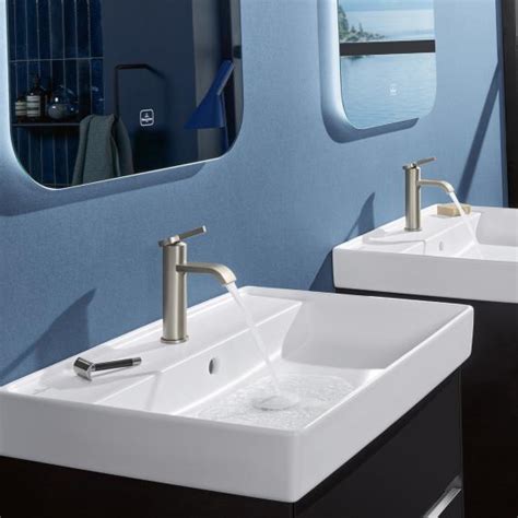 Villeroy Boch Dawn Mitigeur De Lavabo Avec Aquasmart Nickel Bross