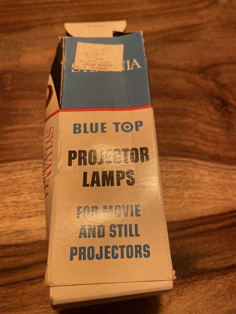 Sylvania DEK Projector Lamp 500W 120V Blue Top 25 Hour New Old Stock