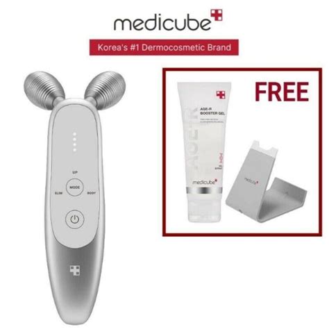 Medicube Age R Derma Shot Device Face Massager With Booster Gel Serum Express Ebay