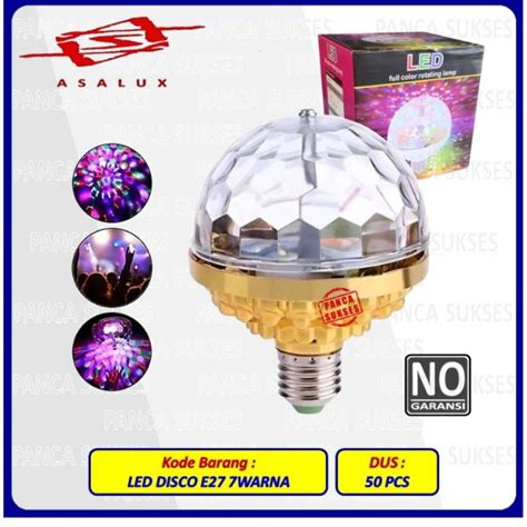 Jual Lampu Disco Putar Warna Bohlam Lampu Disco Magic Ball Rgb