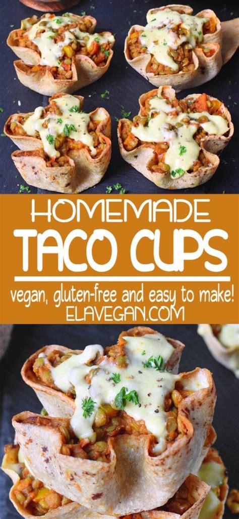 Tortilla Bowls Taco Cups Vegan Gluten Free Recipe Elavegan Artofit