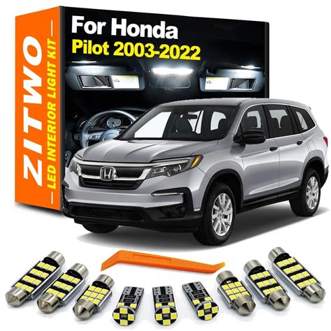 Zitwo Led Interior Dome Reading Light Bulb Kit For Honda Pilot