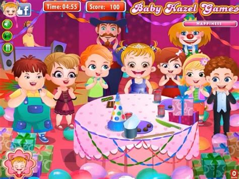 BABY HAZEL BIRTHDAY PARTY gra online | Gry POMU