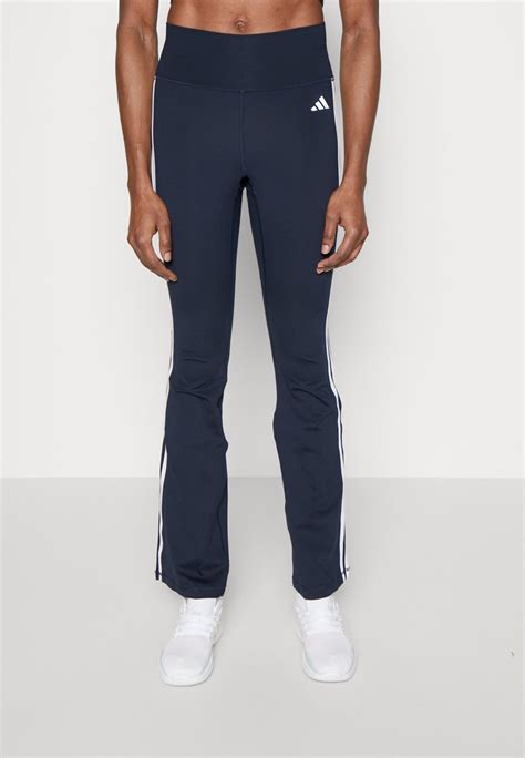 Adidas Performance Flared Tracksuit Bottoms Legend Inkdark Blue Zalando