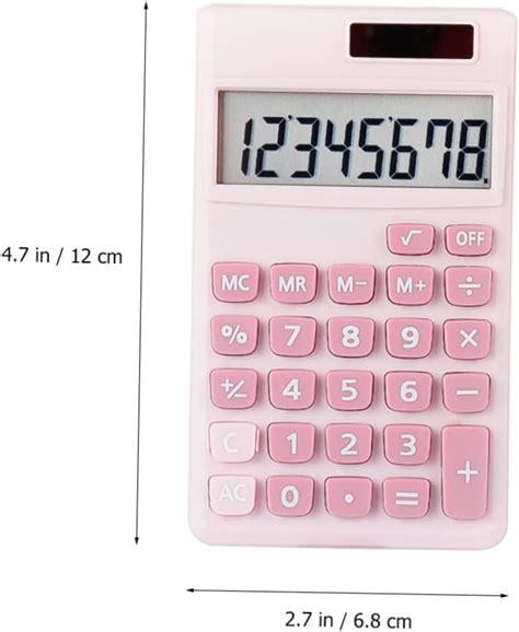 Aokwawaliy Mini Calculadora De Computadora Para Estudiantes Calculadora