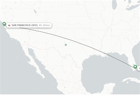 Direct Non Stop Flights From Miami To San Francisco Schedules