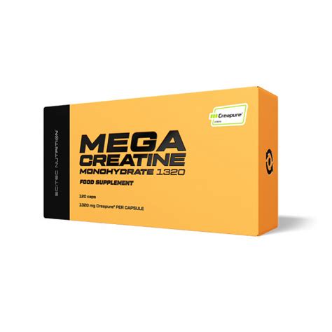 Mega Creatine Monohydrate Caps Cr Atine Scitec Nutrition