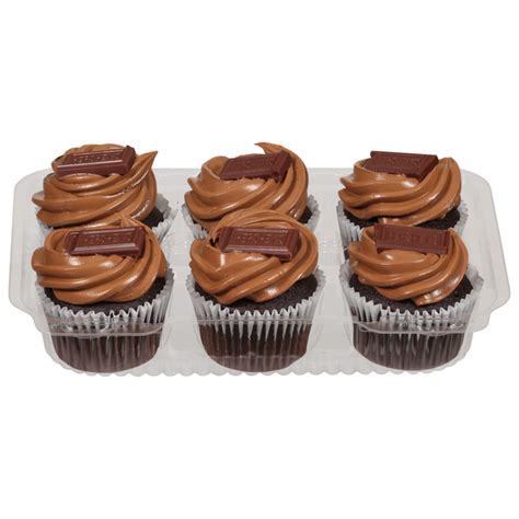 Save On Food Lion Bakery Cupcakes Chocolate Hershey S 6 Ct Order